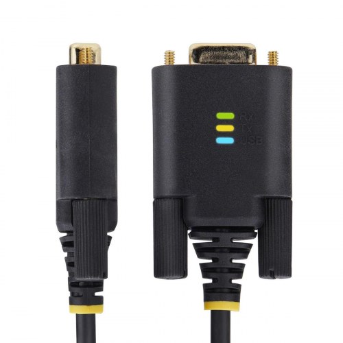 StarTech 2P6FFC-USB-SERIAL USB til 2x seriel kabel - sort/grå