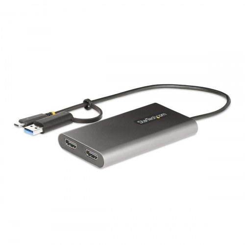 StarTech 109B USB-C til HDMI-adapter - 2x HDMI, 4K