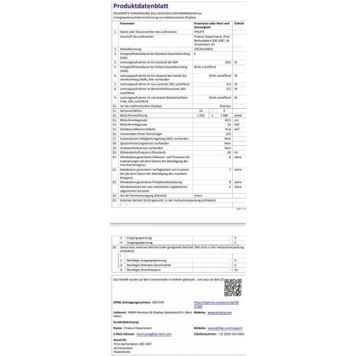 Philips 24E2N1100LB/00 23,8" Full HD skærm - 100 Hz, IPS