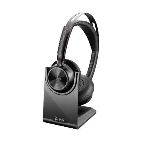 Poly Voyager Focus 2 trådløst headset med mikrofon - Sort