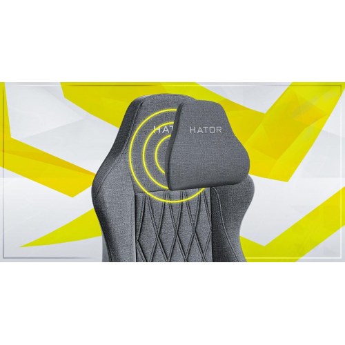 HATOR Darkside 3M stof gamerstol (HTC3010M) - sort