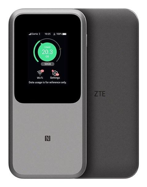 ZTE MU5120 5G mobil Wi‑Fi router - dual‑band, 6,09 cm skærm