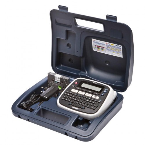 Brother P-touch PT-D200BWVP labelmaskine - termisk overførsel, 180 × 180 dpi, 20 mm/sek, TZe