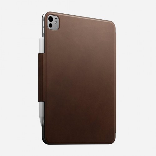 Nomad Leather Folio iPad-cover 11" - brun læder