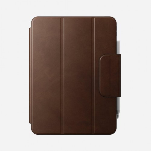 Nomad Leather Folio iPad-cover 11" - brun læder