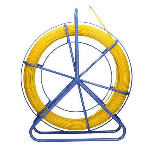 Extralink kabeltræk-rod 3,8 mm - 75 m glasfiber, gul