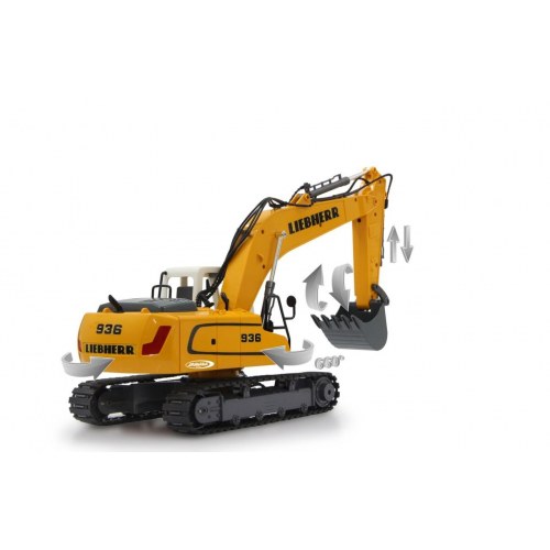 Jamara Liebherr R936 fjernstyret gravemaskine 1:20 - elektrisk RTR