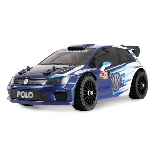 RC rallybil 1:14 - Polo R WRC, børsteløs 4WD, 45 km/t