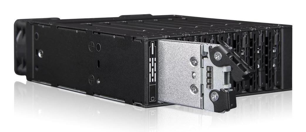 Icy Dock ToughArmor MB873MP-B V2 - SSD-kabinet 5,25" - Sort