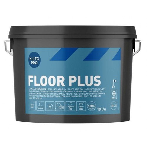Kiilto Pro Floor Plus gulv- og vægklæber - 10 l