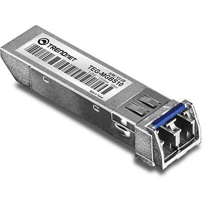 TRENDnet TEG-MGBS10D5 SFP transceiver - SM, LC, 1.000 Mbit/s, 10 km, 1310/1550 nm