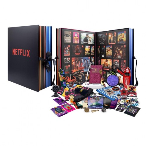 Netflix gaveæske med 24 dele - YuMe Toys adventskalender i bogform