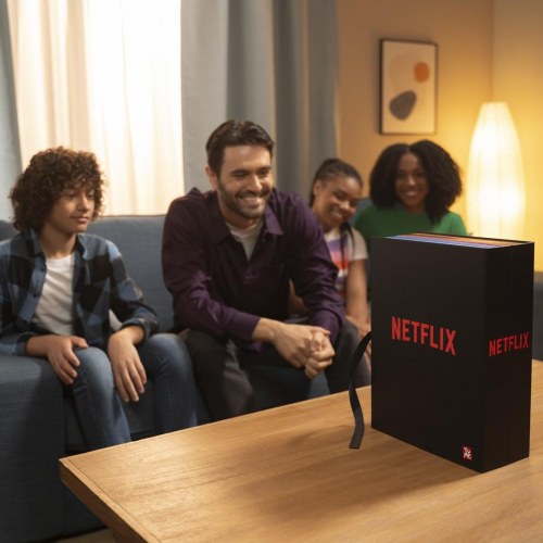 Netflix gaveæske med 24 dele - YuMe Toys adventskalender i bogform