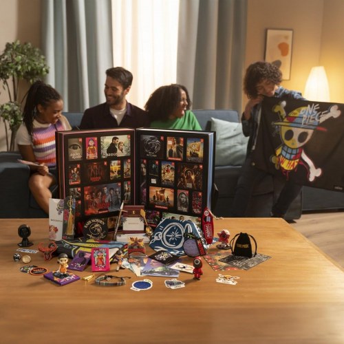 Netflix gaveæske med 24 dele - YuMe Toys adventskalender i bogform