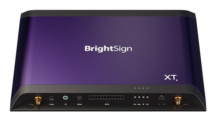BrightSign XT1145 digital medieafspiller - sort/lilla, 8K Ultra HD
