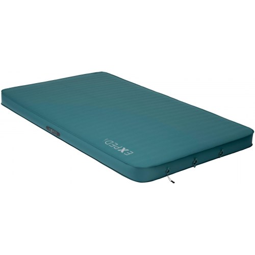 EXPED MegaMat Duo M - selvoppustelig dobbeltmadras 183 × 104 × 10 cm