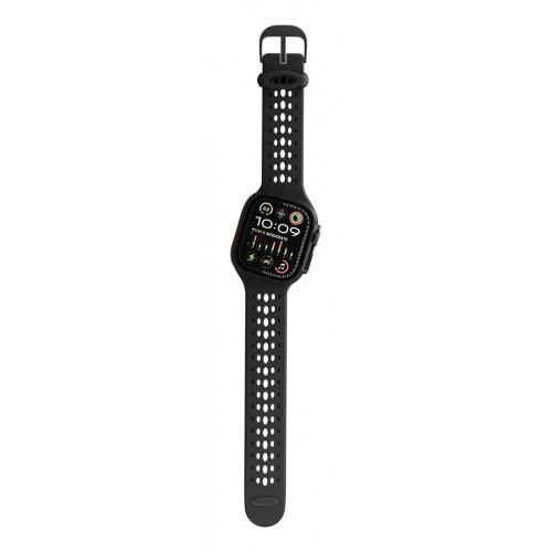 Decoded Ares O urrem til Apple Watch - sort silikone