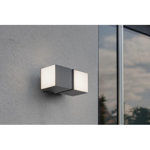 Lutec Cuba udendørs væglampe med LED - op/ned lys