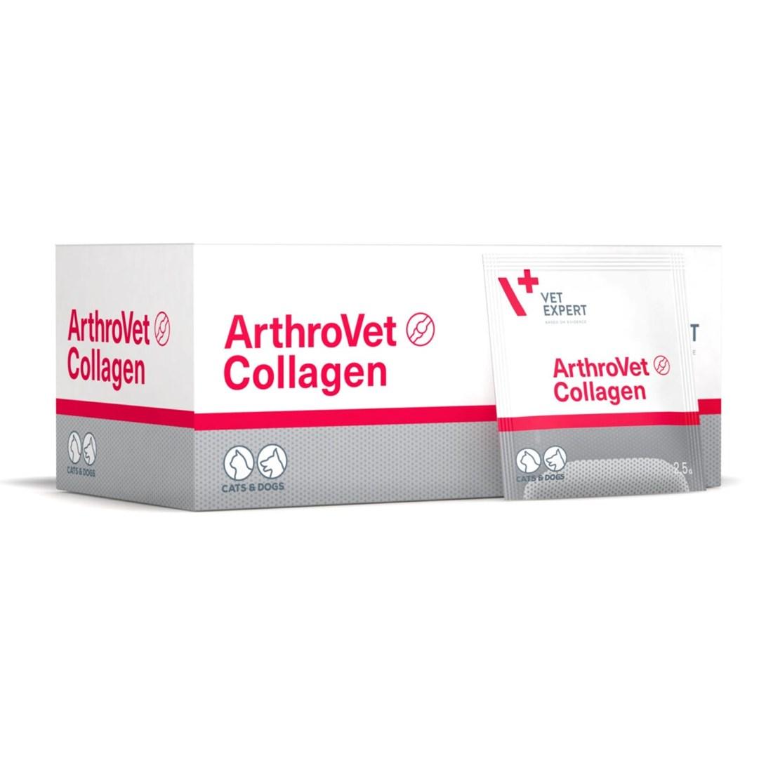 VetExpert ArthroVet Collagen - kosttilskud til hunde og katte, 60 breve