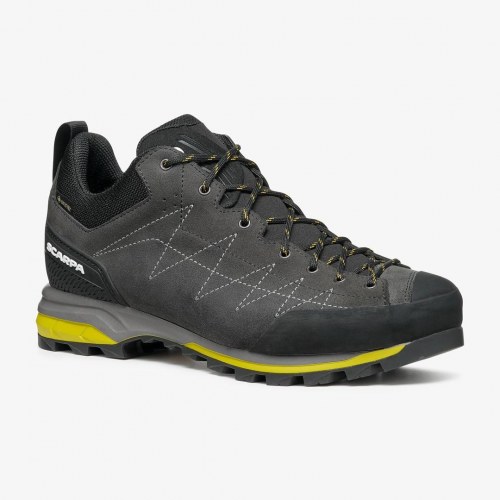 Scarpa Zodiac GTX skistøvle - str. 46, antracit/svovlgul
