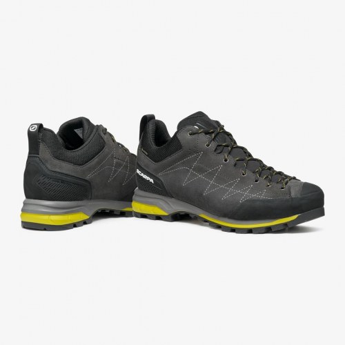 Scarpa Zodiac GTX skistøvle - str. 46, antracit/svovlgul