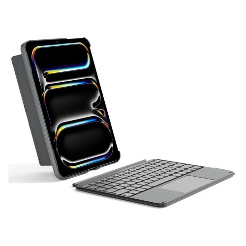 Bluetooth tastatur med touchpad - QWERTZ, grå (Inateck KB04122-11)
