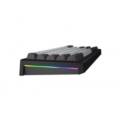 HATOR Skyfall Pro Wireless 65 - mekanisk gaming-tastatur, USB/RF/Bluetooth, RGB, US ANSI - Sort/Grå