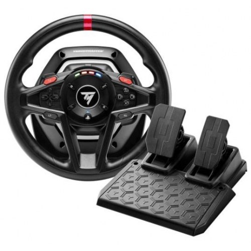 Thrustmaster T128-P rat og pedaler - USB, PC/PS4/PS5 - Sort