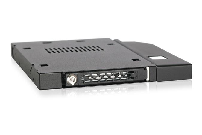 Icy Dock MB411SKO-B - 2,5" harddisk/SSD-kabinet til optisk bay