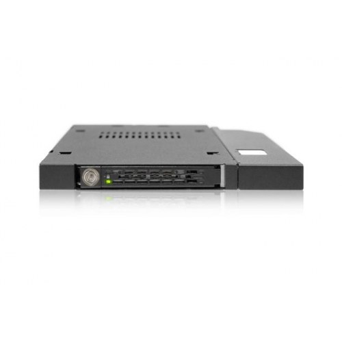 Icy Dock MB411SKO-B - 2,5" harddisk/SSD-kabinet til optisk bay