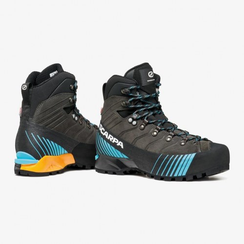 Scarpa Ribelle HD vandrestøvle - str. 41,5 - Carbon/Azure