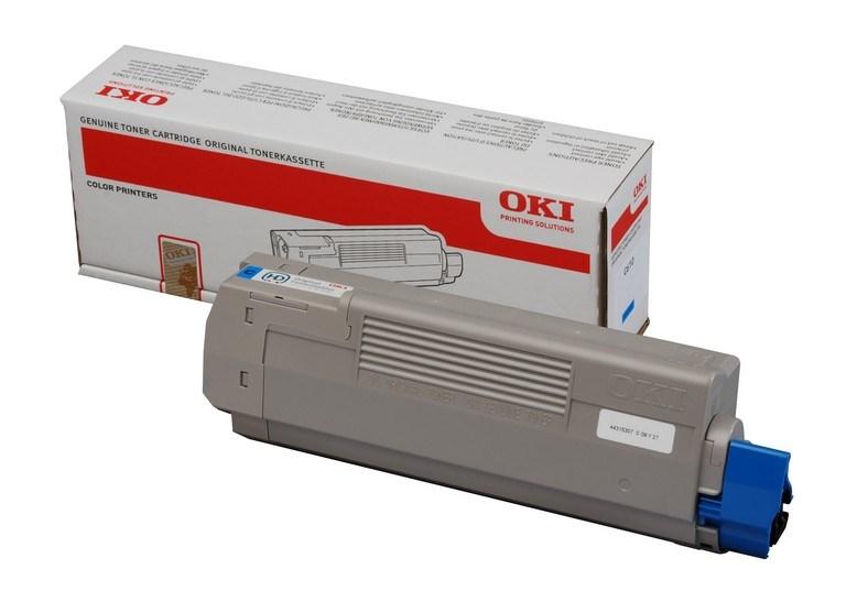 OKI 44315307 toner - Cyan, original