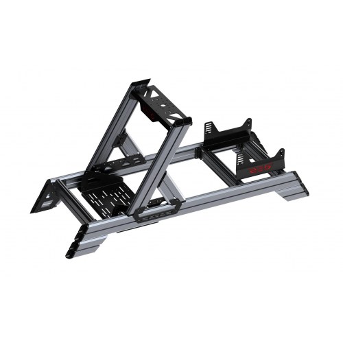 Racing cockpit i aluminium - Res‑Tech Smart Cockpit, grå/sort