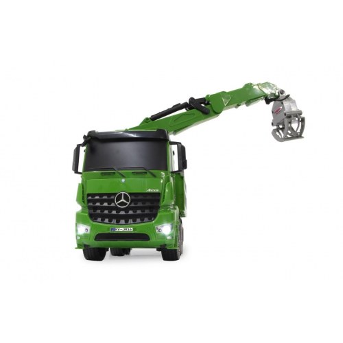 Fjernstyret lastbil til trætransport 1:20 - grøn, 4WD, 2,4 GHz