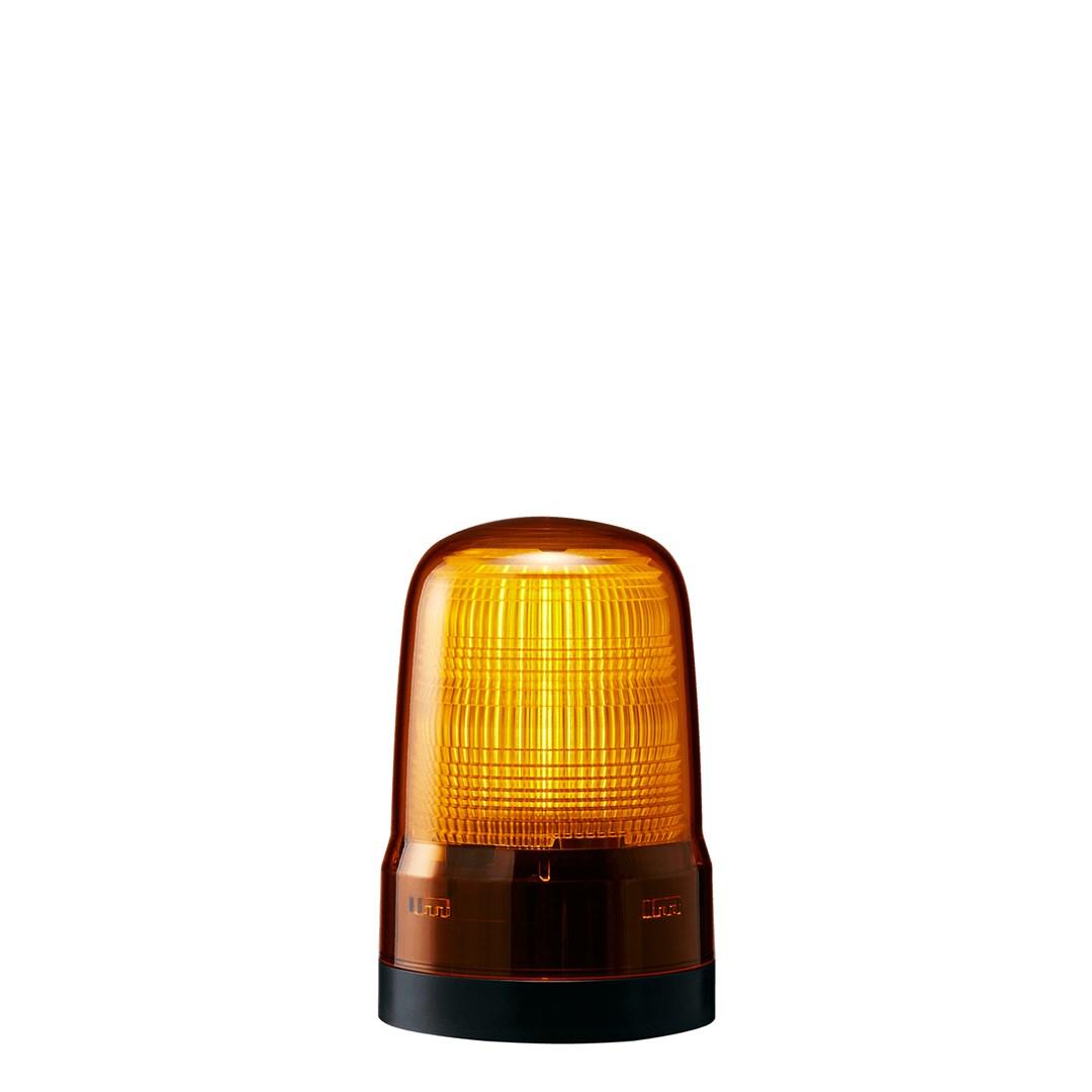 Gult fast LED-advarselslys SL08-M1KTN - IP66, 30 V DC