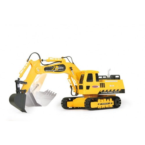 Jamara Bagger J‑Matic - fjernstyret gravemaskine 2,4 GHz (gul/sort)