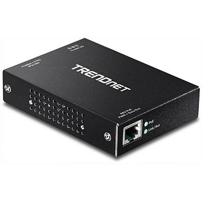 TRENDnet TPE-E100 PoE Ethernet bridge/repeater - 800 Mbit/s - sort