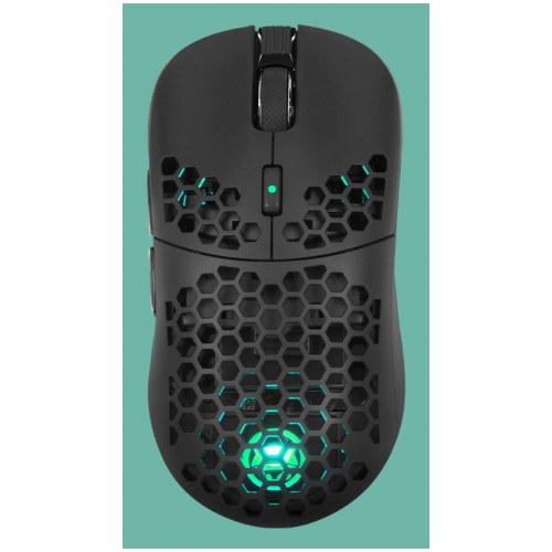 PX71 gaming-mus - ambidextrous, RF trådløs + USB, optisk 16.000 DPI