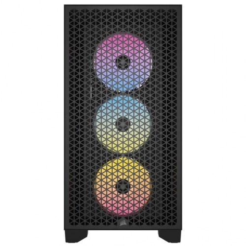 Corsair 4000D Airflow Midi Tower - sort PC kabinet med RGB