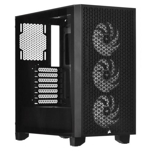 Corsair 4000D Airflow Midi Tower - sort PC kabinet med RGB