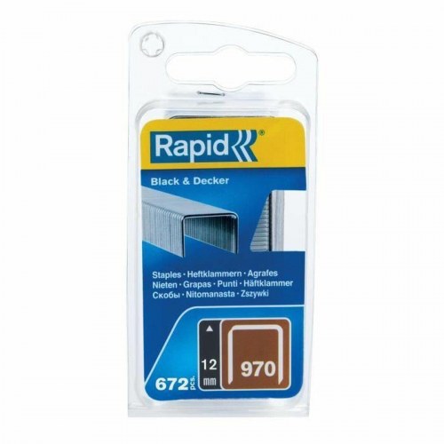 Rapid 970 hæfteklammer 12 mm - Black & Decker kompatible (OUTLET A+)
