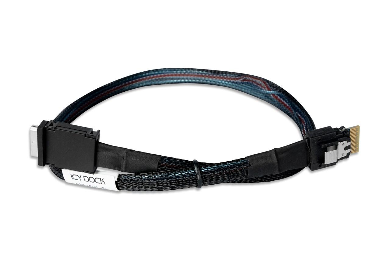 Icy Dock MB402L-B - kabel til datalagringsenhed, 50 cm - sort