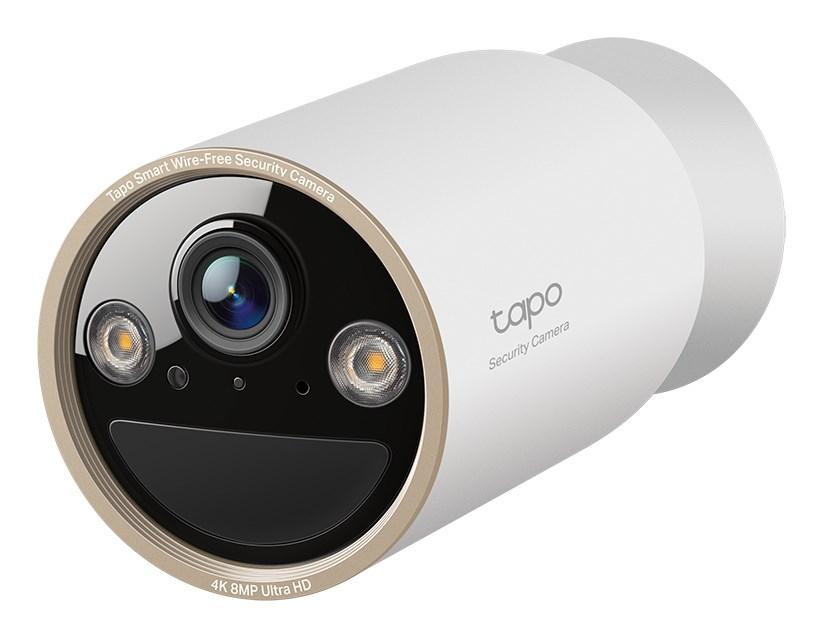 Tapo trådfrit indendørs/udendørs overvågningskamera - 4K UHD, dual-band Wi‑Fi, 10.000 mAh