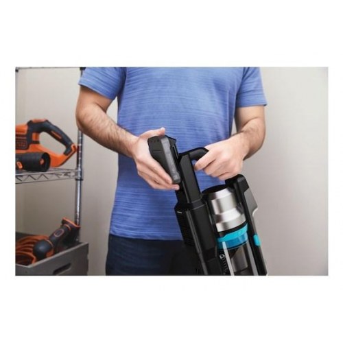 Black & Decker BSV520BRB-QW ledningsfri skaftstøvsuger - 0,65 l, blå