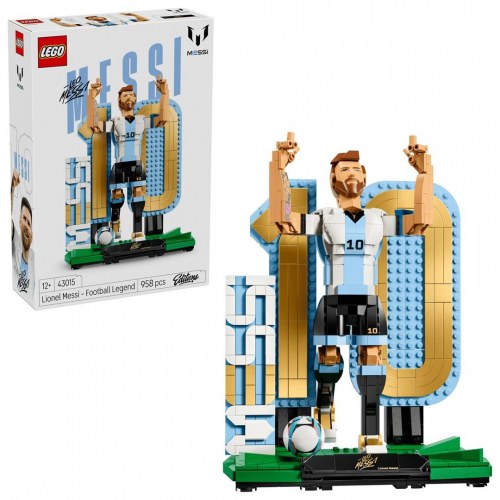 LEGO Editions 43015 Lionel Messi - fodboldlegende byggesæt (12+)