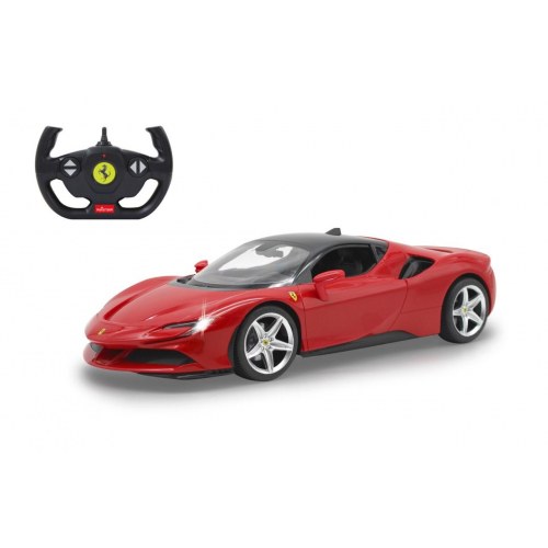 Ferrari SF90 Stradale fjernstyret bil 1:14 - rød (2,4 GHz)