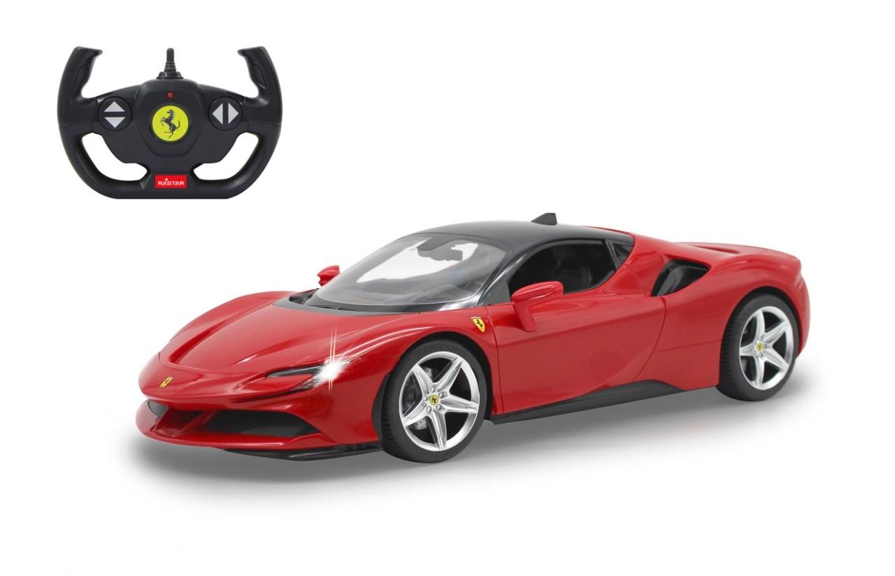 Ferrari SF90 Stradale fjernstyret bil 1:14 - rød (2,4 GHz)