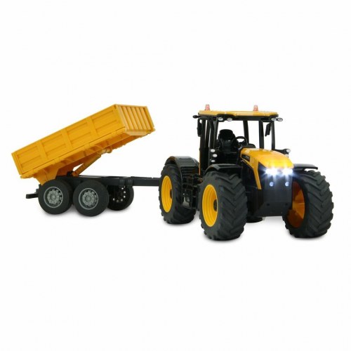JCB Fastrac fjernstyret traktor med tipvogn 1:24 - 2,4 GHz