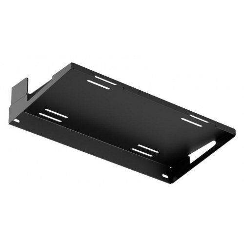 Oplite 101270 pc-holder - stål, 60 × 30 cm, sort