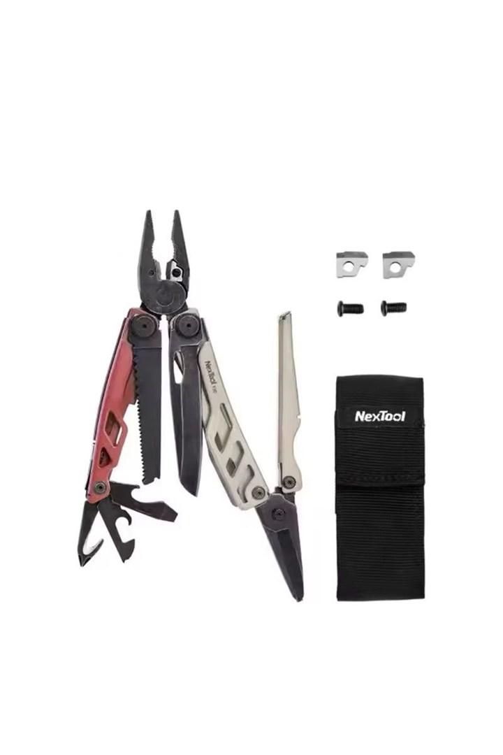 NEXTOOL Flagship F30 Pro multitool - hazelnut & coral